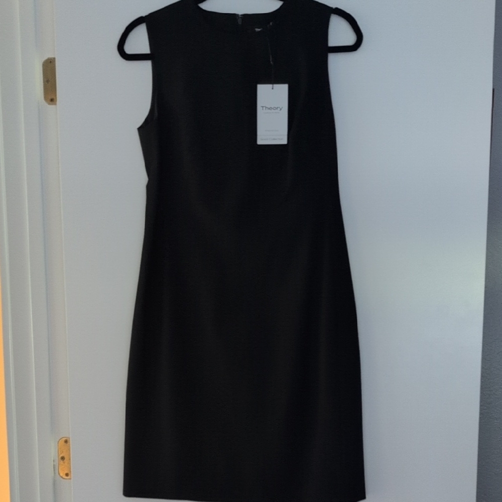Theory Classic Black Mini Dress